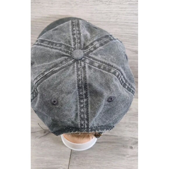 Vacay Babe Gray Ball Cap Hat Adjustable Baseball Hat - Picture 5 of 8